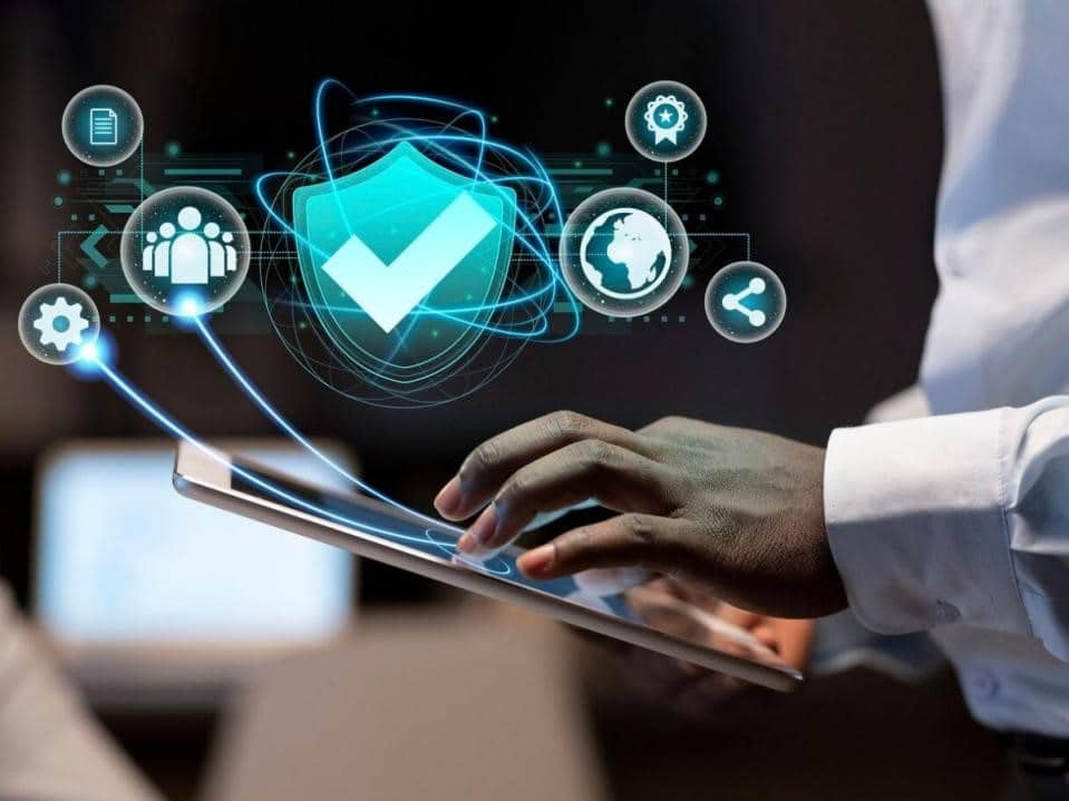 Router on white table