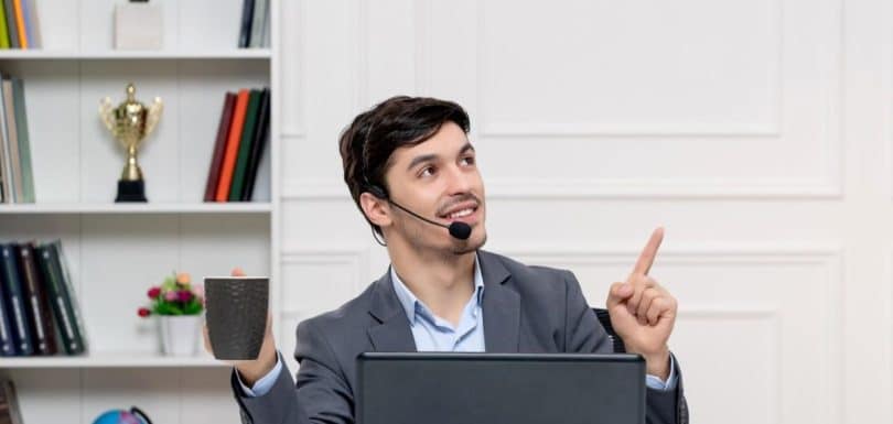 Network technician working,24/7 Network Support