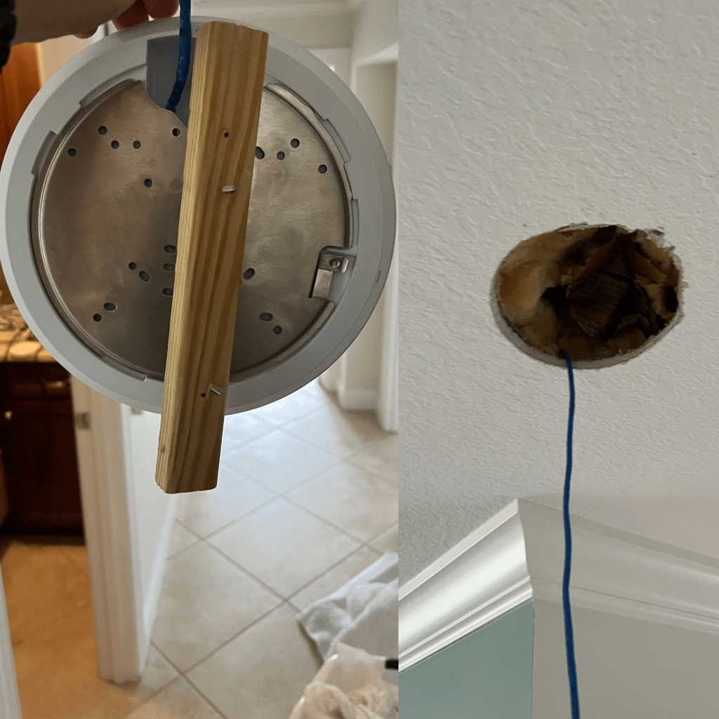 UniFi access point installation at Marathon Retreat