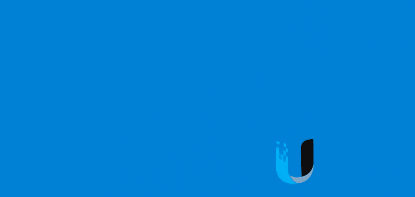 Unifi logo on blue